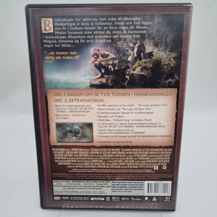 Sagan om de två tornen DVD retro