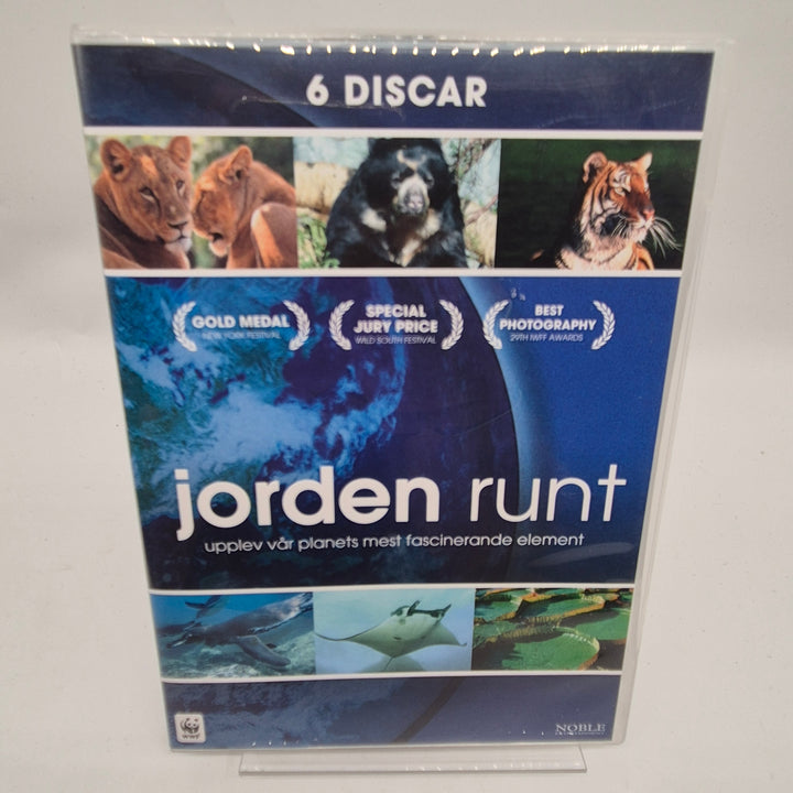 Prisbelönt Naturdokumentär DVD: Jorden Runt-serien