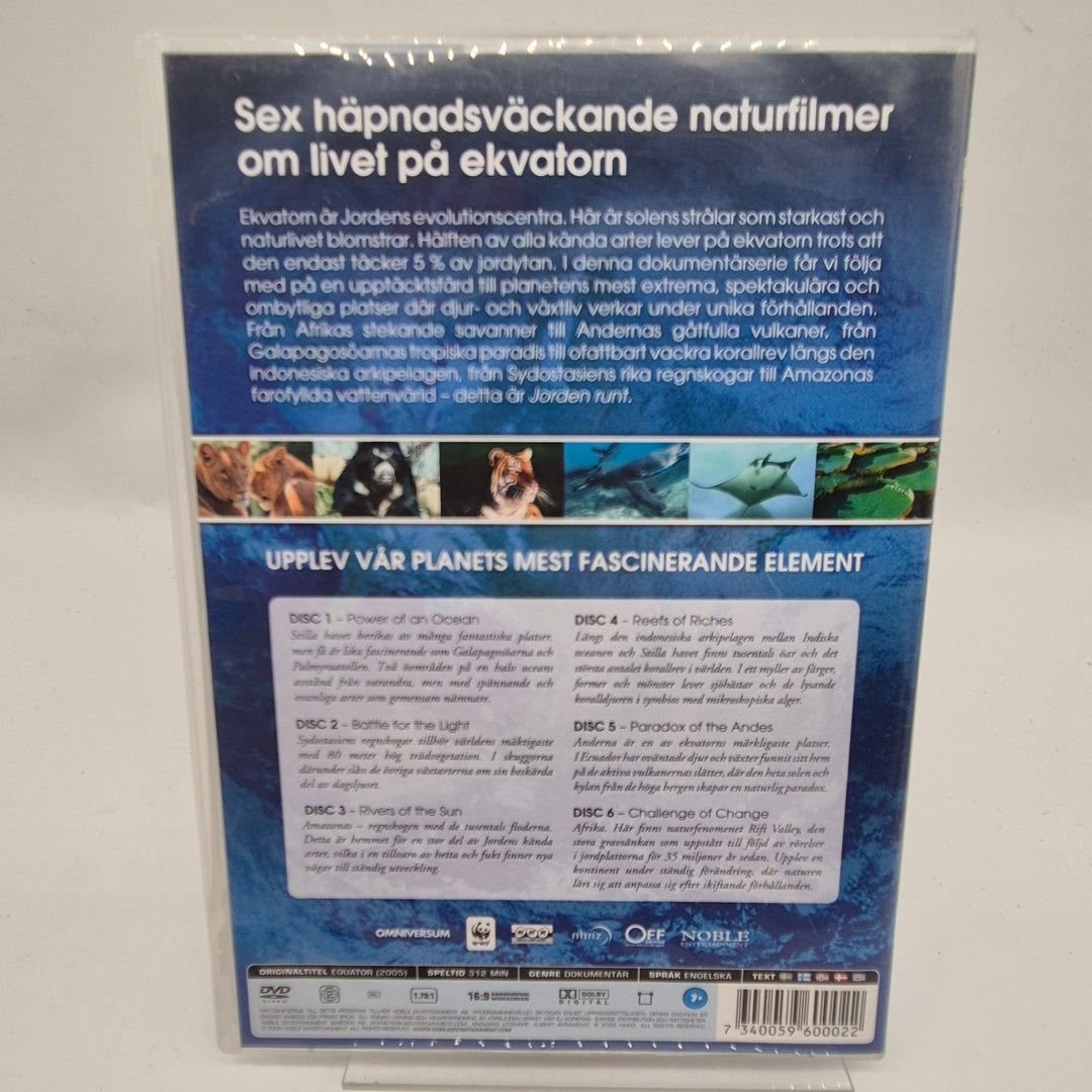 Prisbelönt Naturdokumentär DVD: Jorden Runt-serien