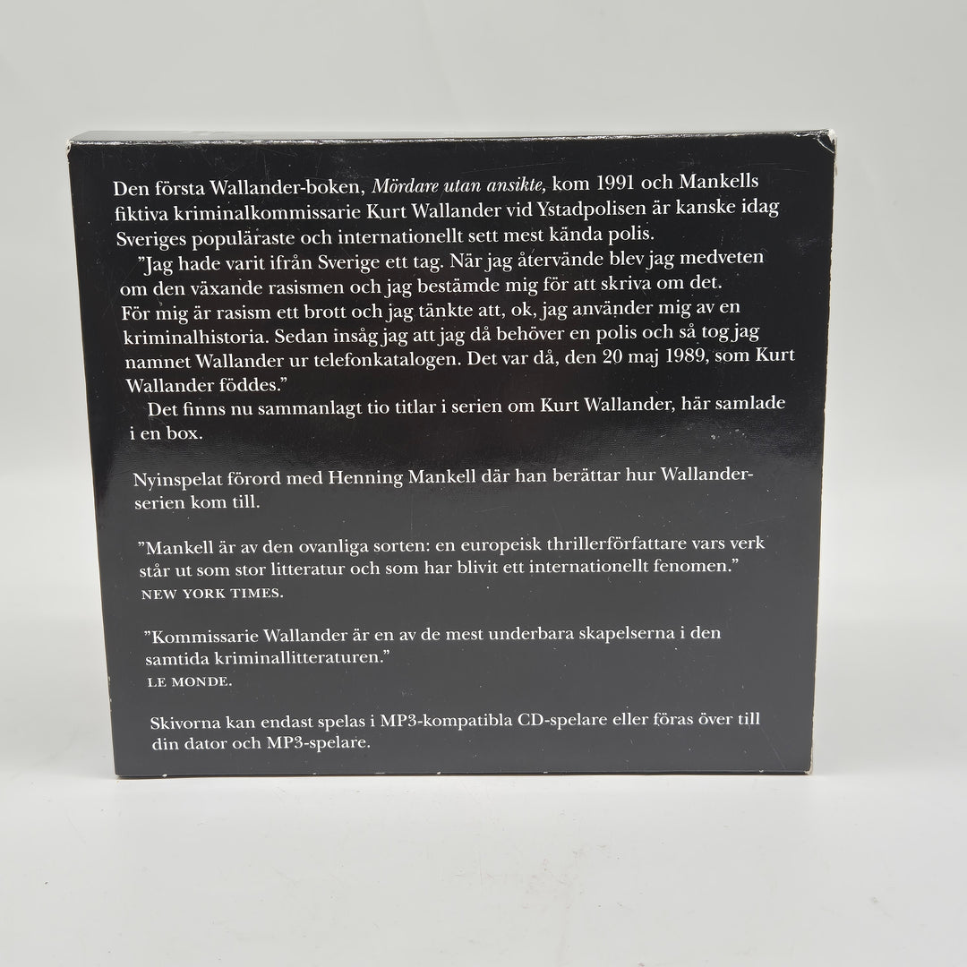 Henning Mankell Wallander Samlingsbox i MP3-format