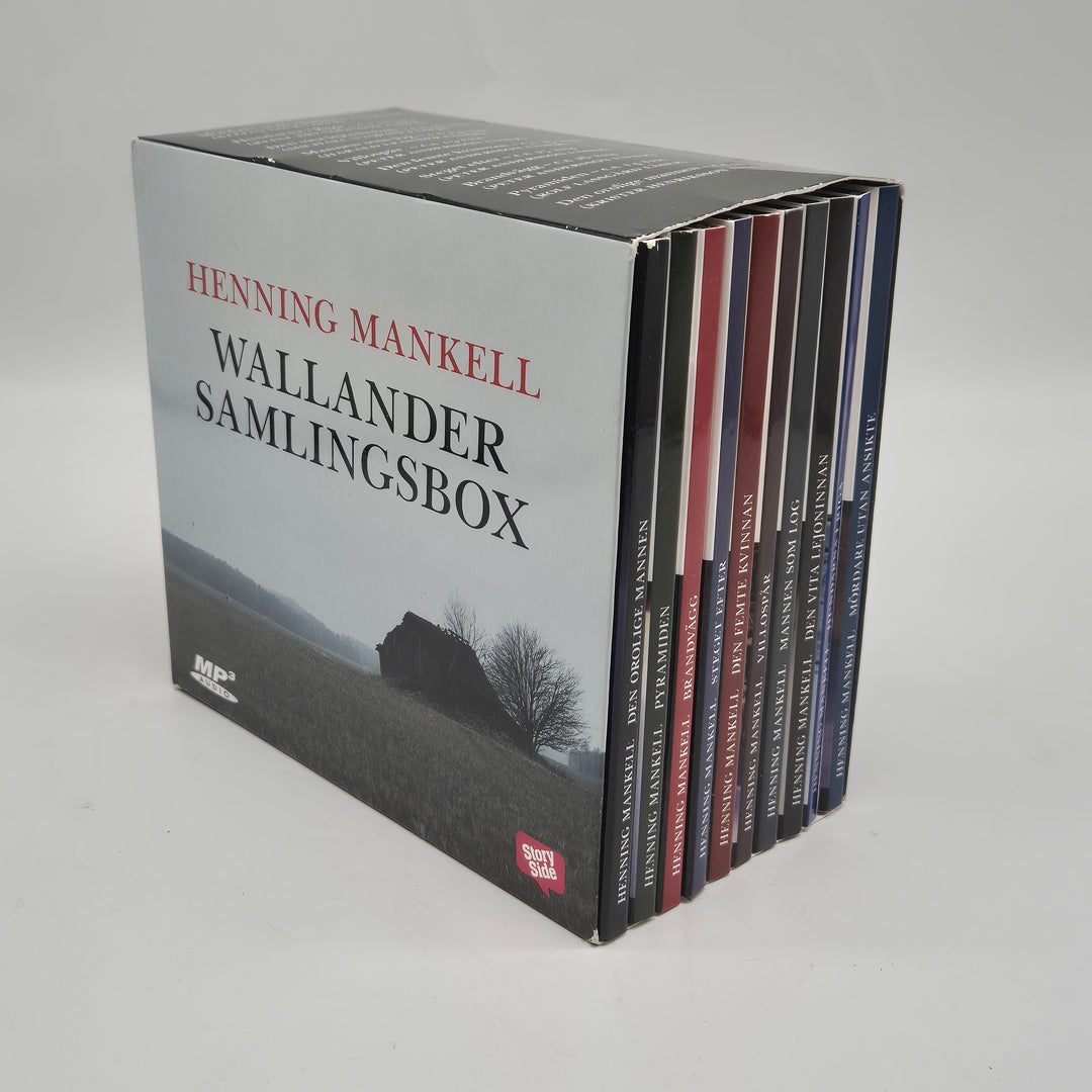 Henning Mankell Wallander Samlingsbox i MP3-format