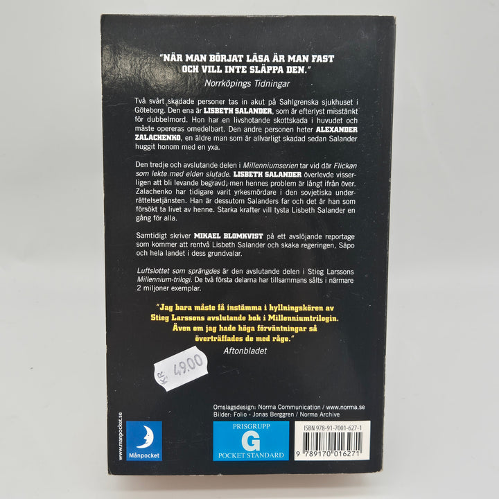 Stieg Larssons bok Luftslottet som sprängdes