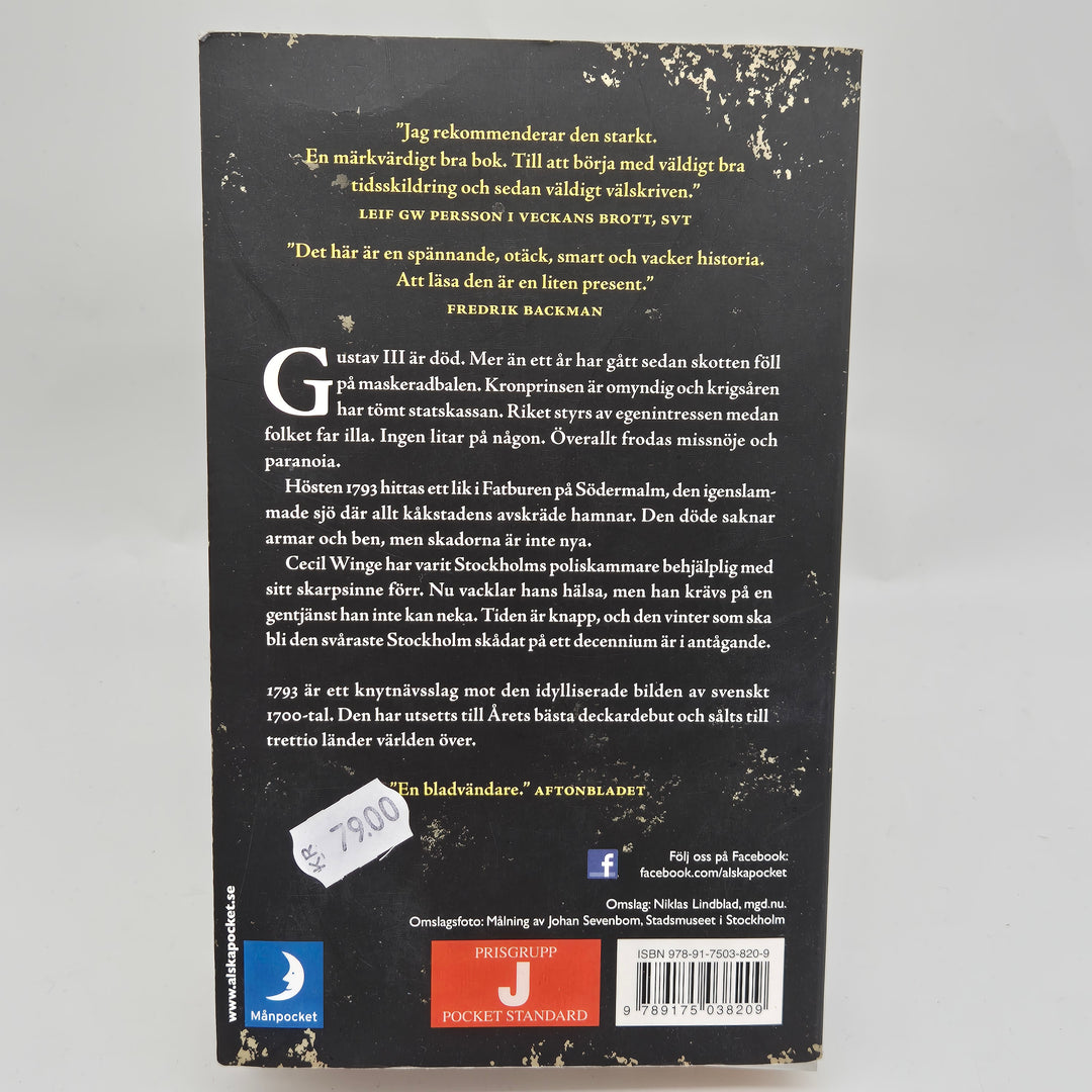 Historisk Thriller Bok 1793 av Månpocket