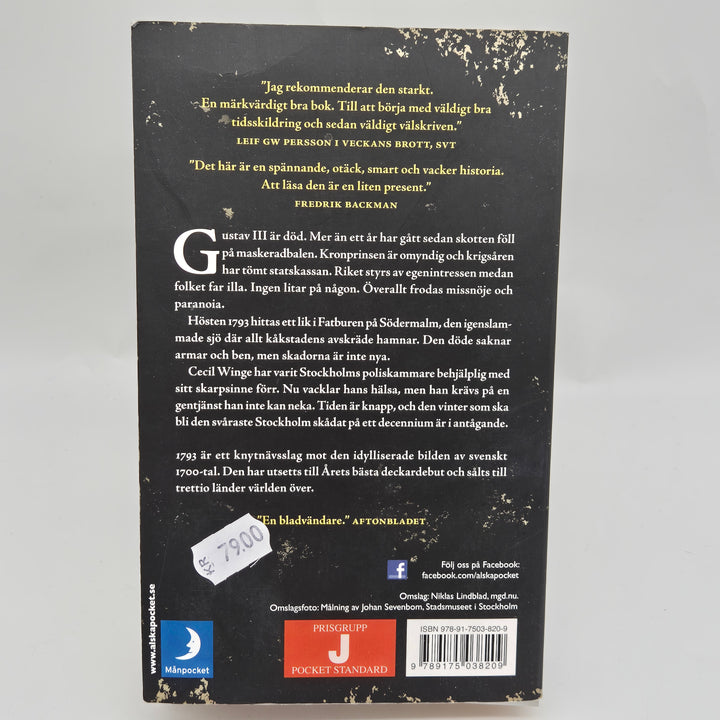 Historisk Thriller Bok 1793 av Månpocket
