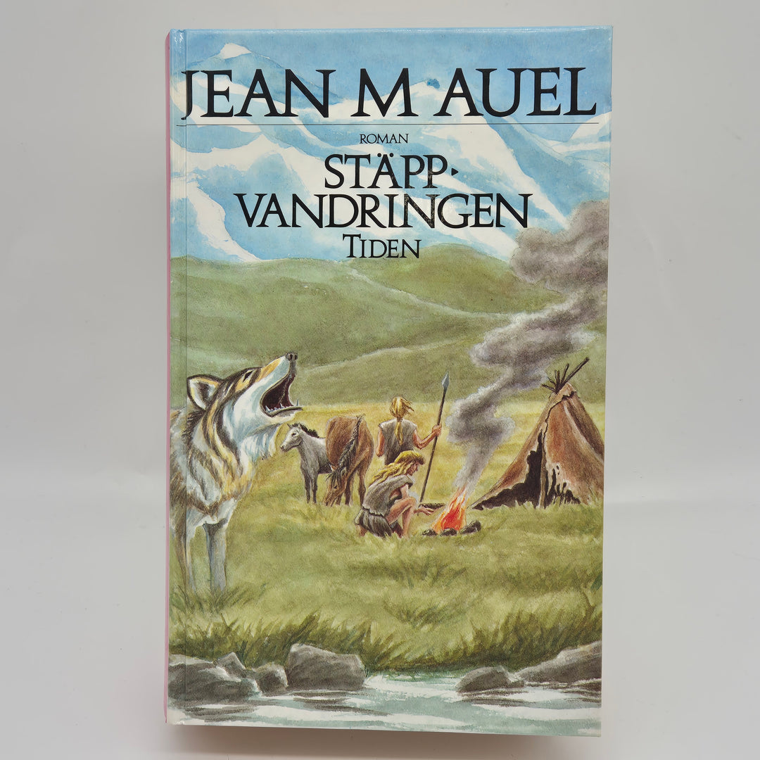 Retro Bok "Stäppvandringen" av Jean M Auel
