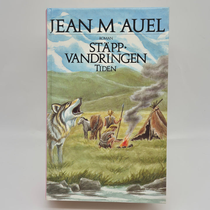 Retro Bok "Stäppvandringen" av Jean M Auel