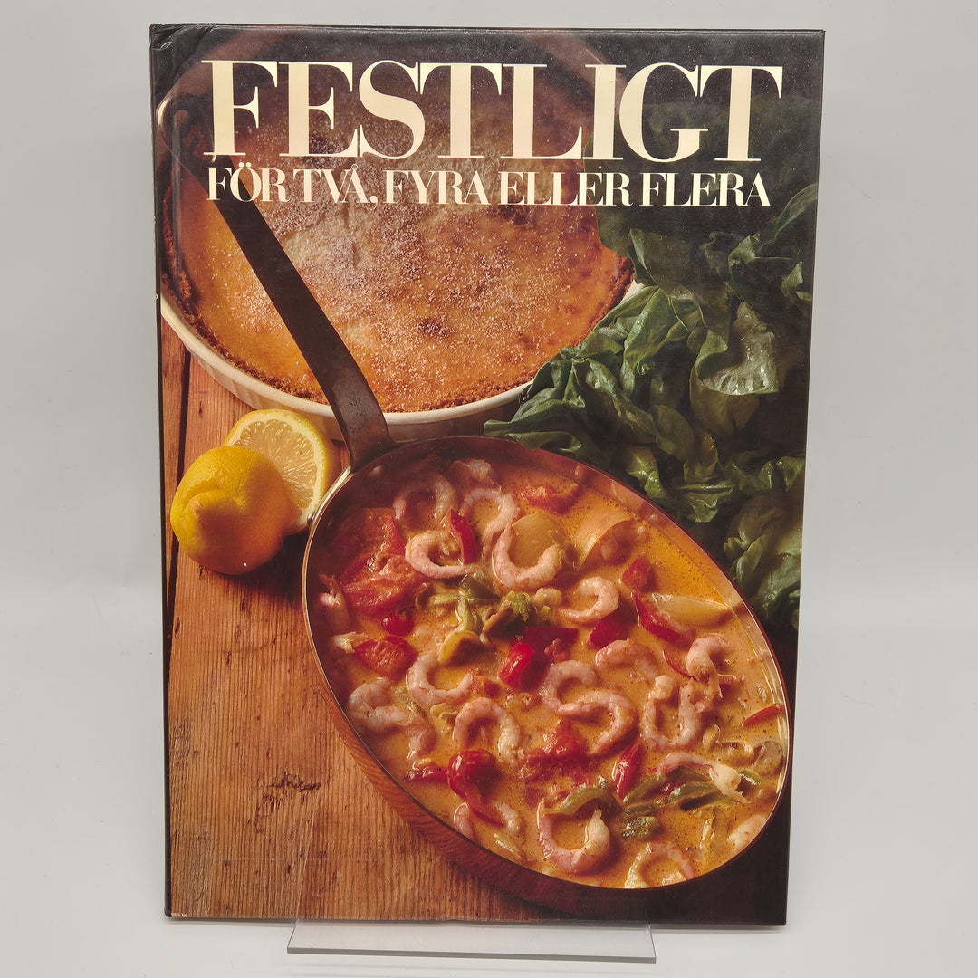 Retro kokbok för festliga tillfällen