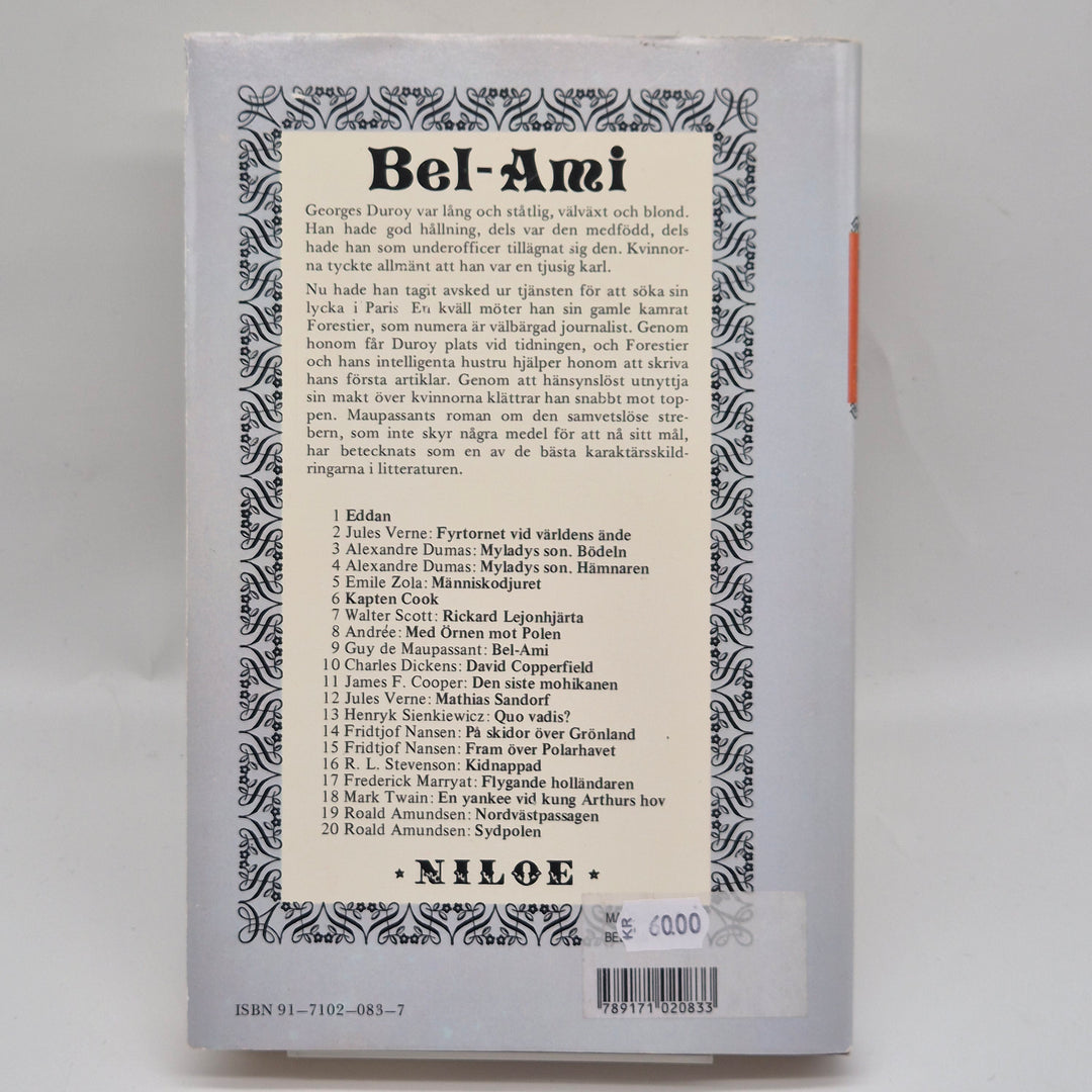 Bel-Ami bok av Guy de Maupassant retro