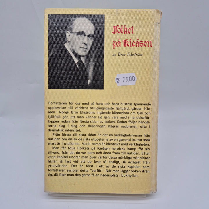Retro bok Folket på Kieåsen av Bror Ekström
