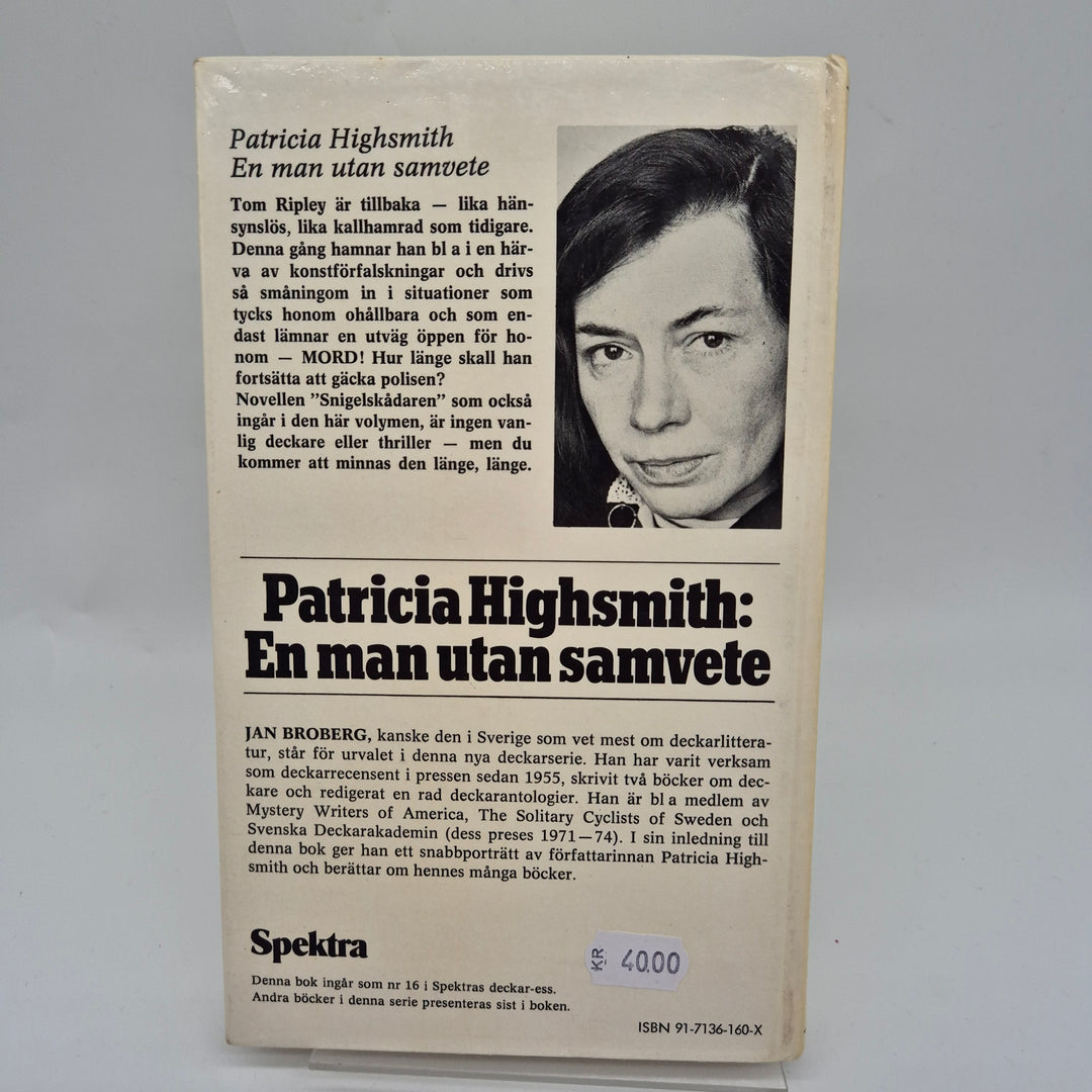 Begagnad klassisk deckare av Patricia Highsmith