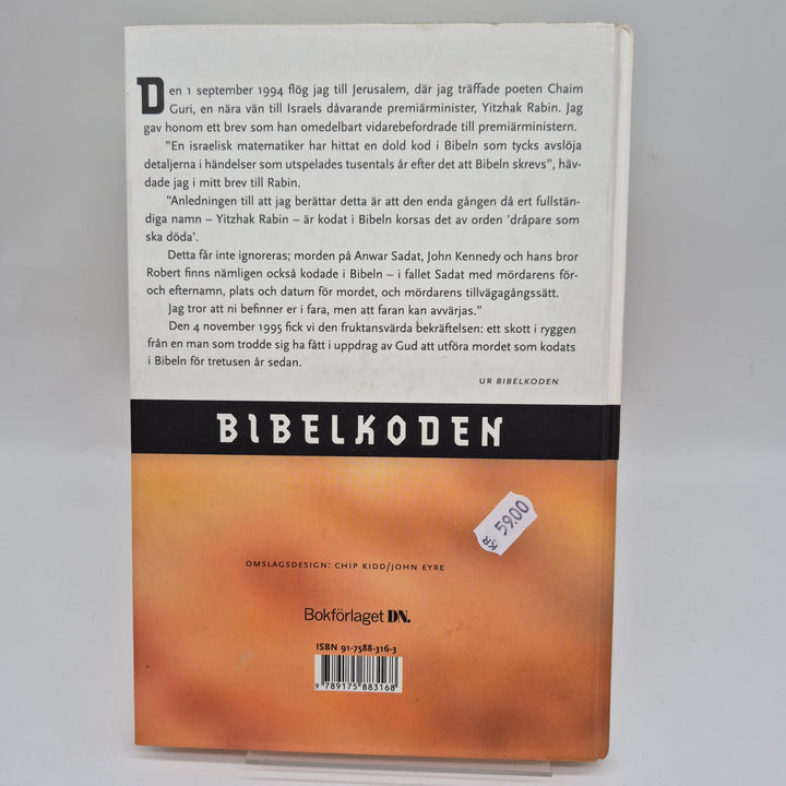 Bibelkoden av Michael Drosnin Begagnad Bok