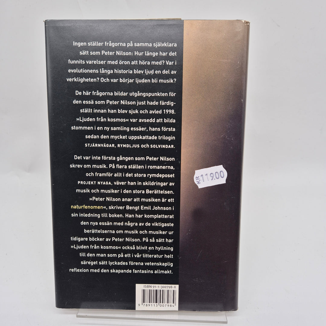 Ljuden från kosmos Peter Nilson bok retro