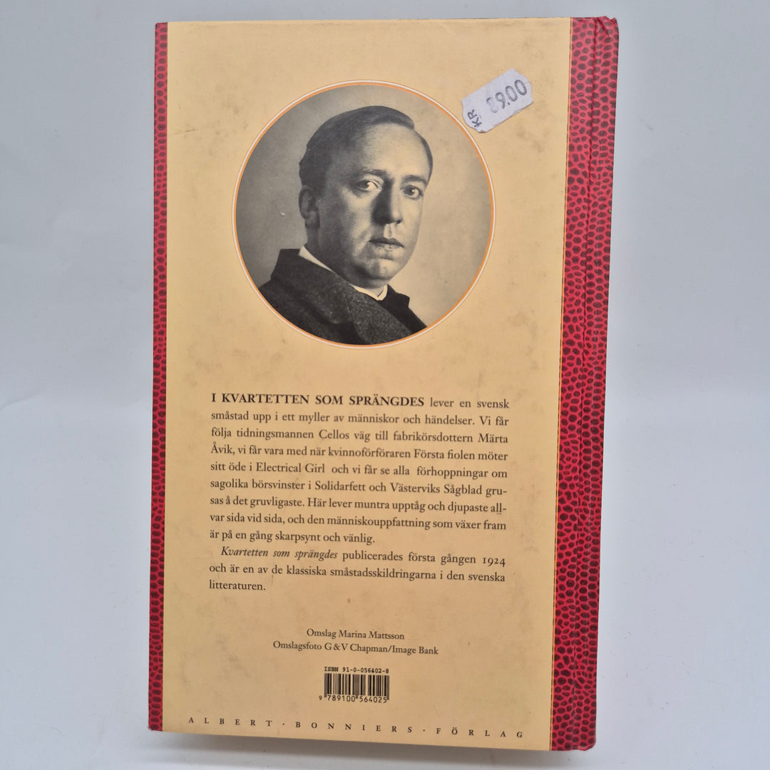Klassisk retrobok Kvartetten som sprängdes