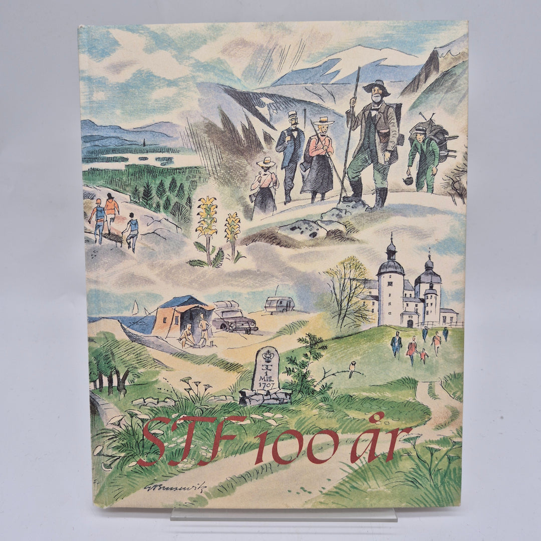Jubileumsbok Svenska Turistföreningen Retro