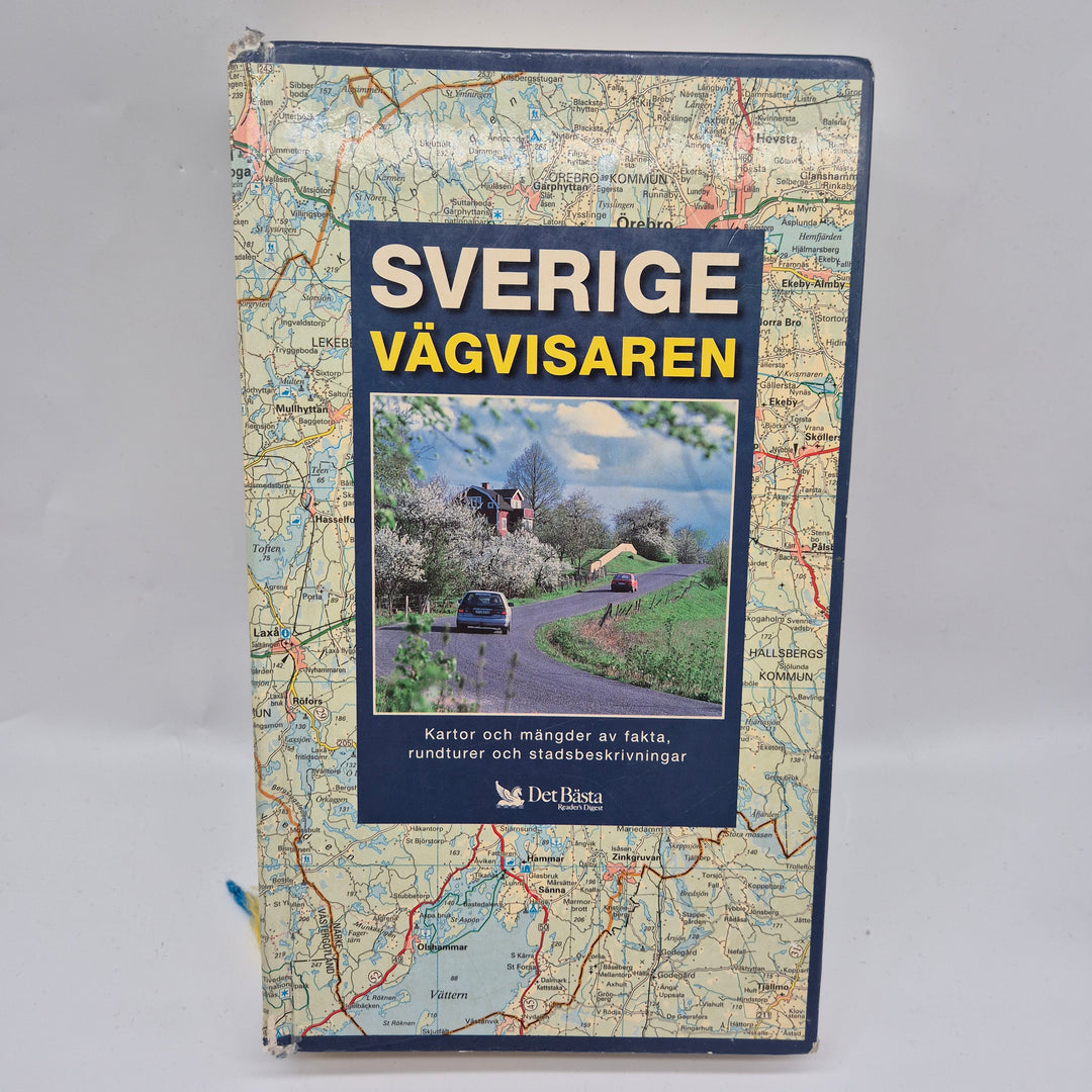 "Sverige Vägvisaren Retro Guidebok Det Bästa"