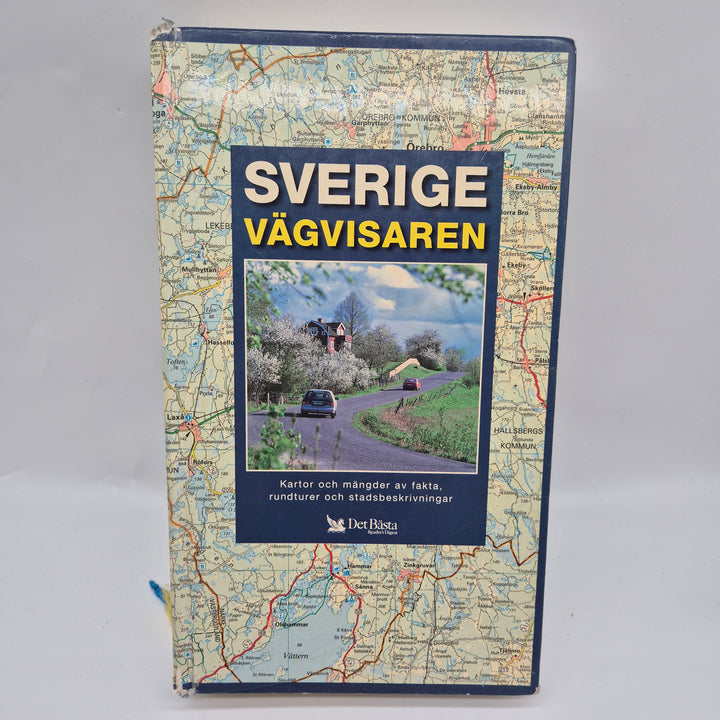 "Sverige Vägvisaren Retro Guidebok Det Bästa"