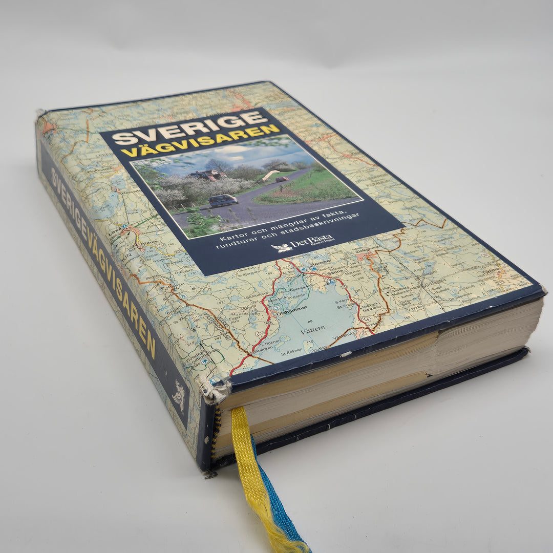 "Sverige Vägvisaren Retro Guidebok Det Bästa"