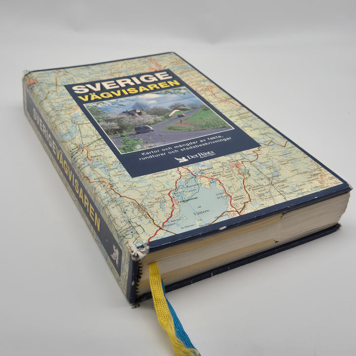 "Sverige Vägvisaren Retro Guidebok Det Bästa"