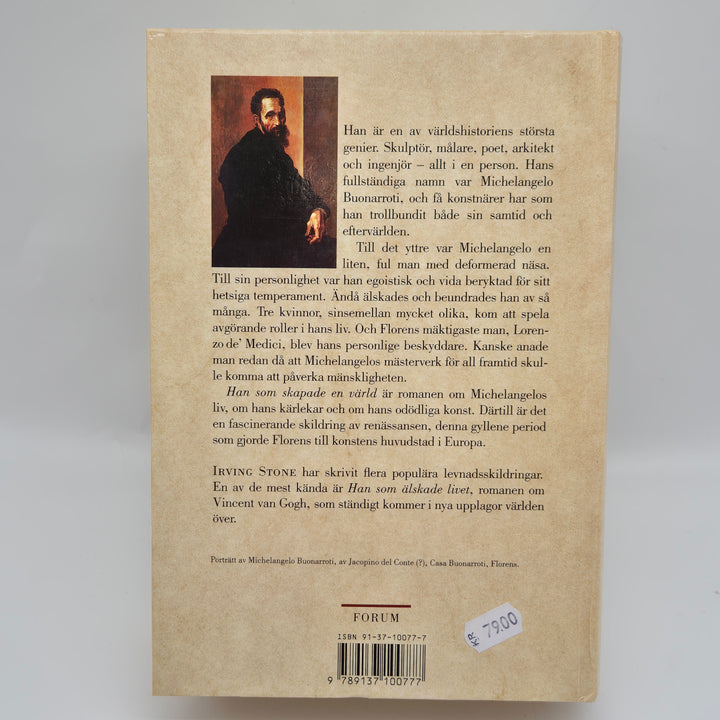 Han som skapade en värld, bok av Irving Stone