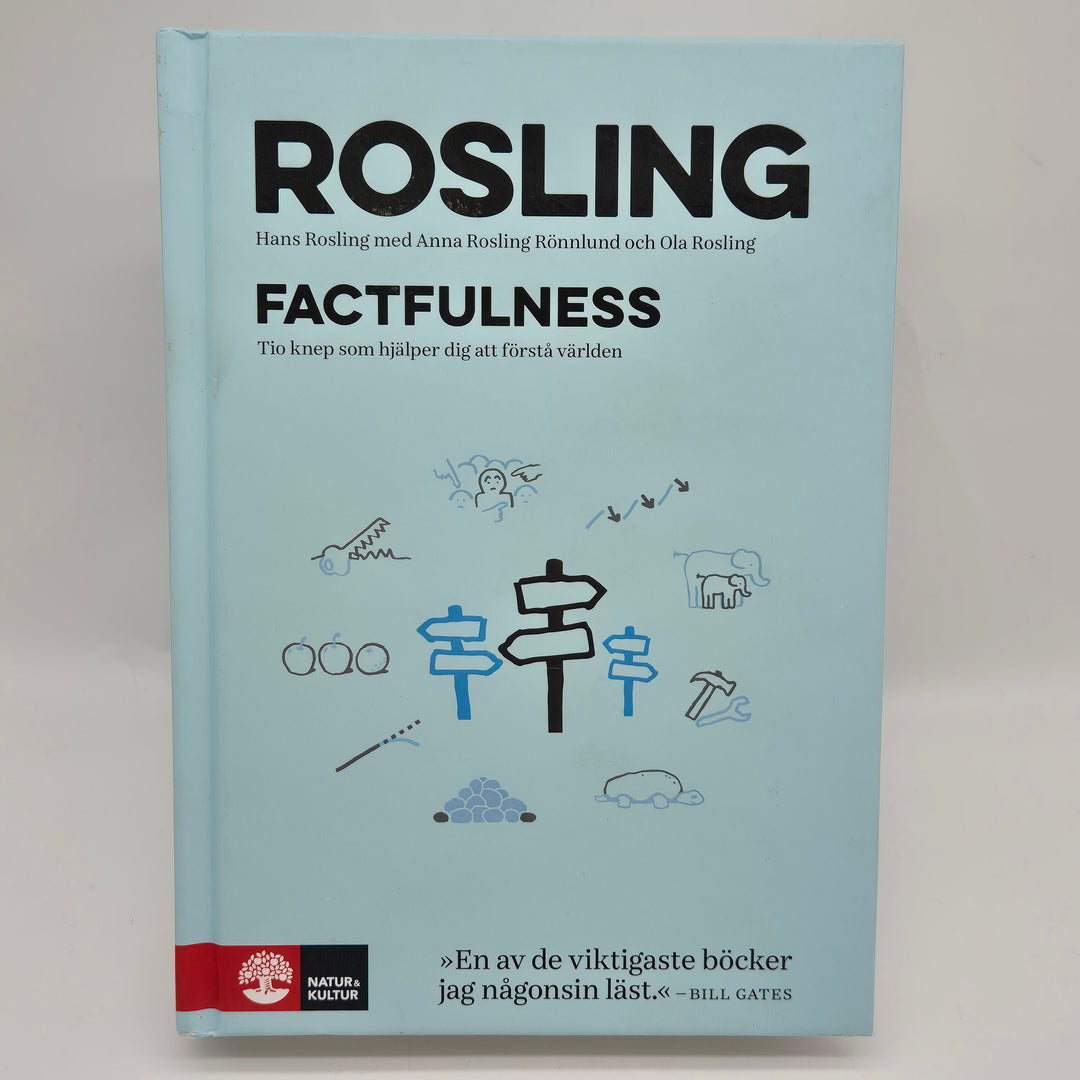 Factfulness av Hans Rosling i mycket gott skick