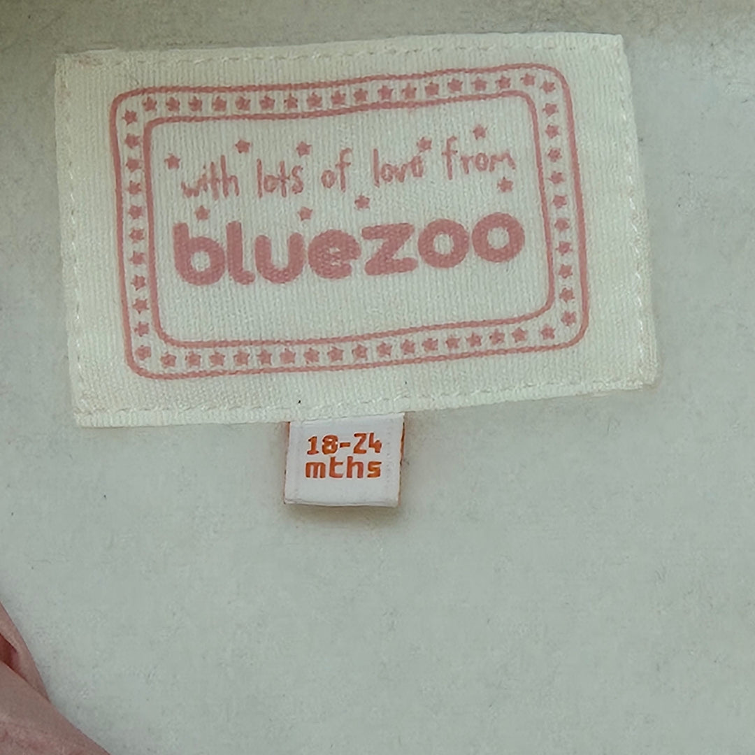 Ljusrosa vadderad barnjacka från Bluezoo