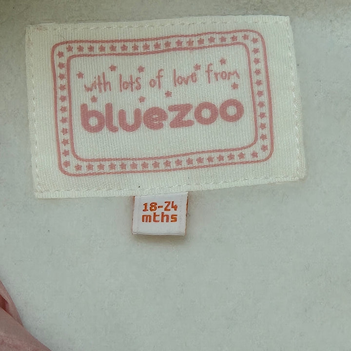 Ljusrosa vadderad barnjacka från Bluezoo