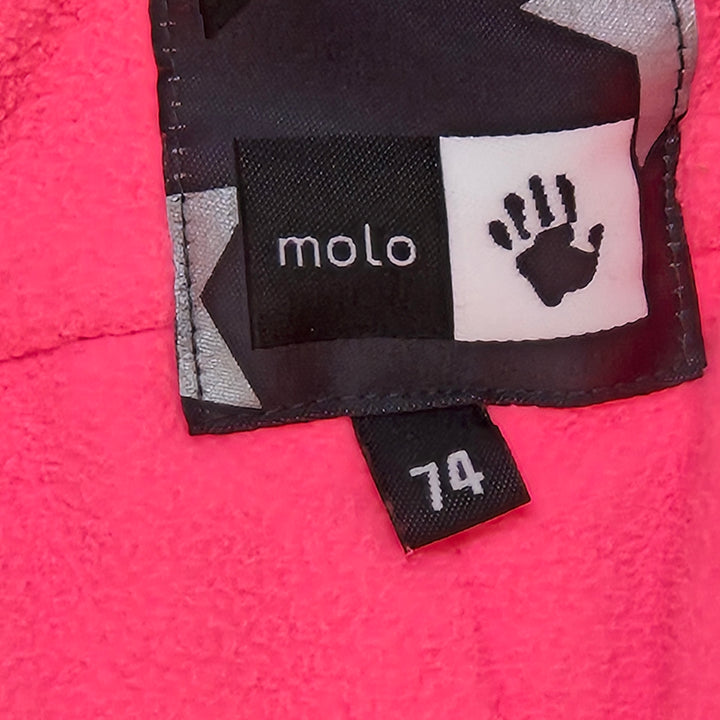 Färgglad Molo barnoverall med reflexdetaljer