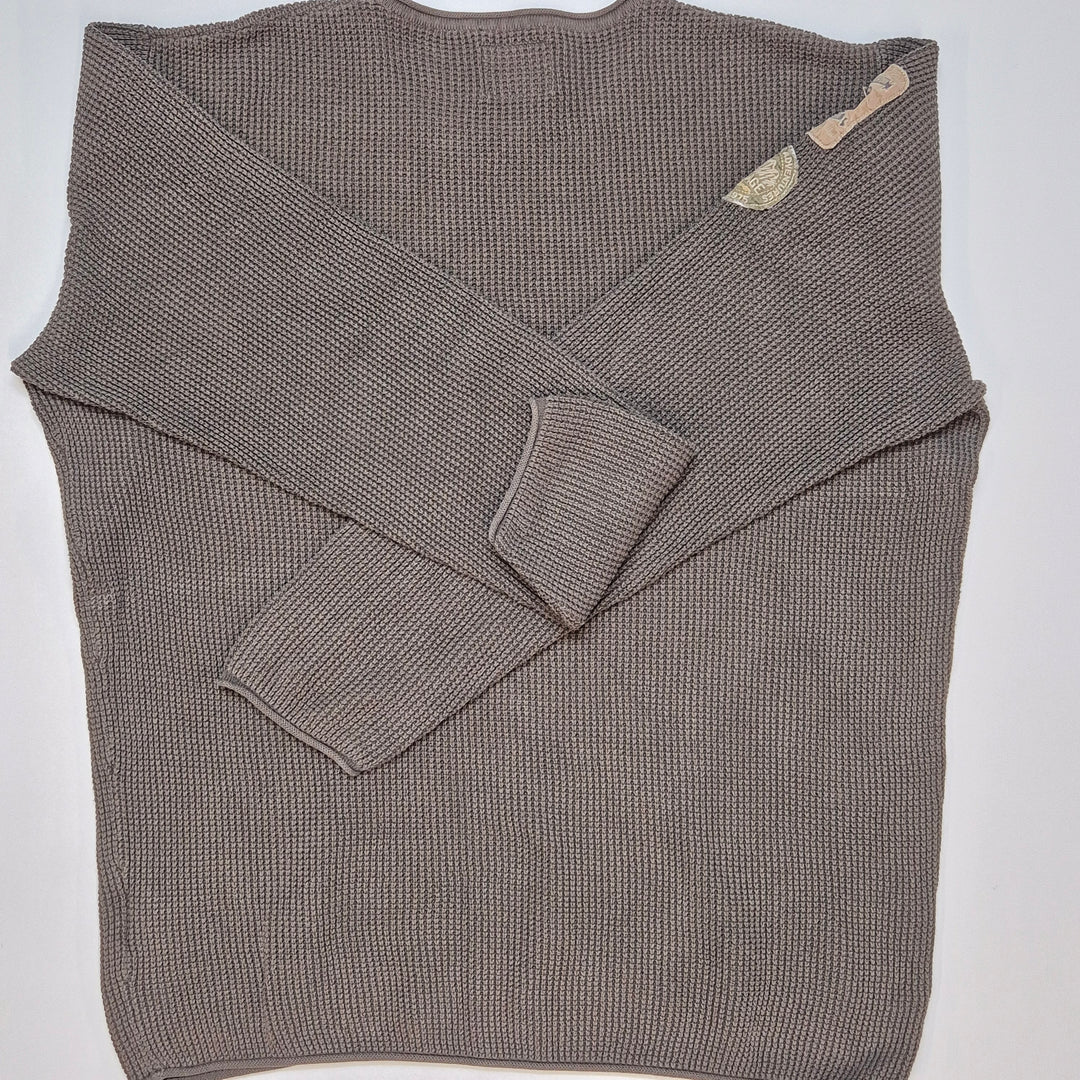 Jack & Jones grå stickad XL herrtröja vintage