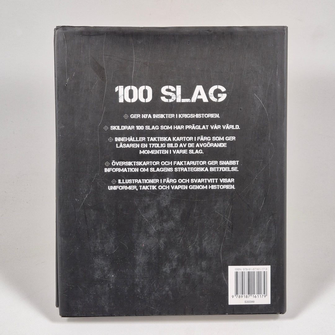 Bok 100 Slag Militärhistoria Begagnad