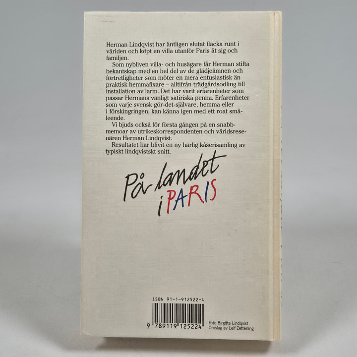 Bok På Landet i Paris av Lindqvist