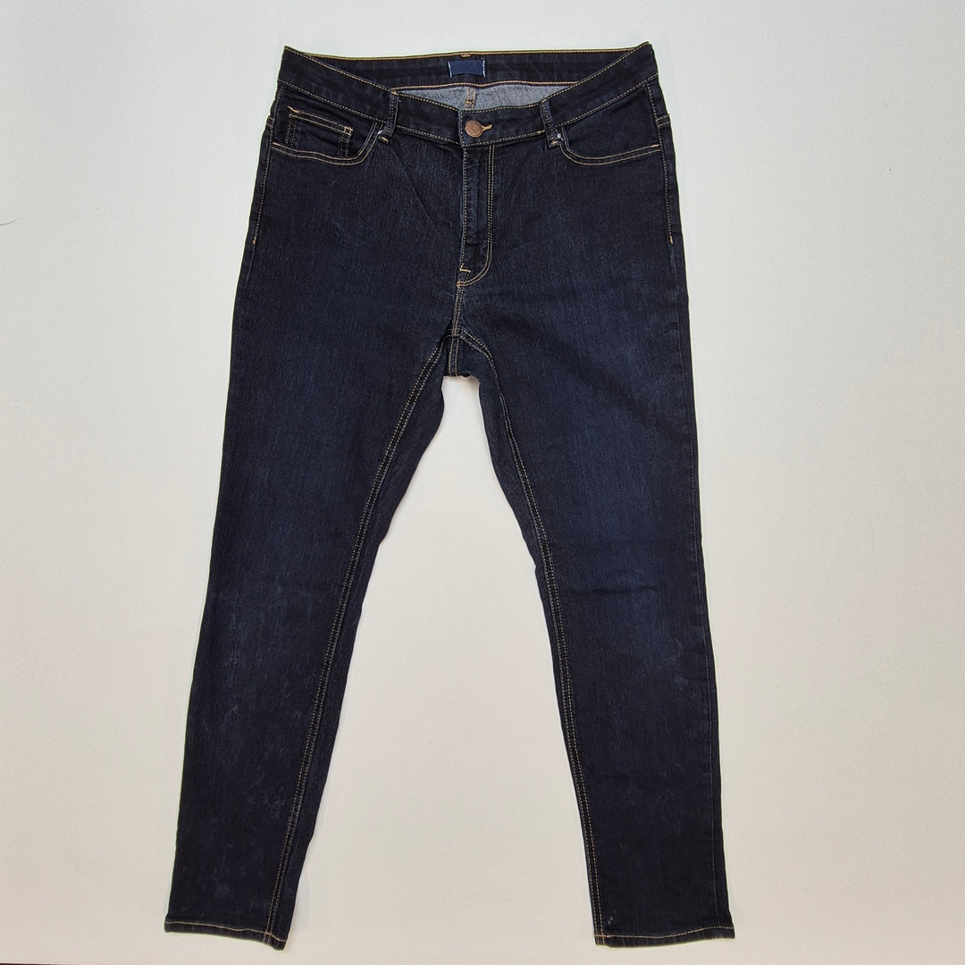 Lindex Mörkblå Designerjeans Tova, Mycket Gott Skick