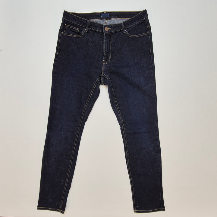 Lindex Mörkblå Designerjeans Tova, Mycket Gott Skick