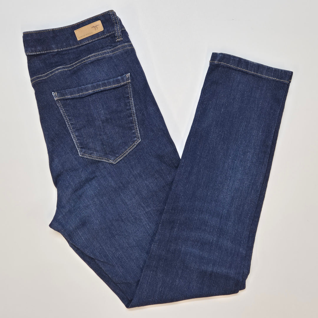Hampton Republic Mörkblå Slim Fit Jeans Herr