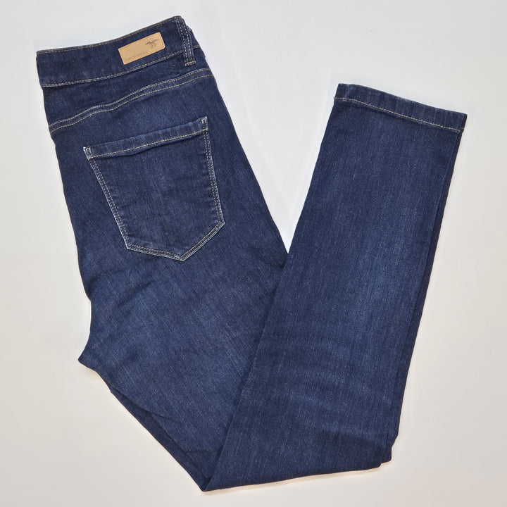 Hampton Republic Mörkblå Slim Fit Jeans Herr