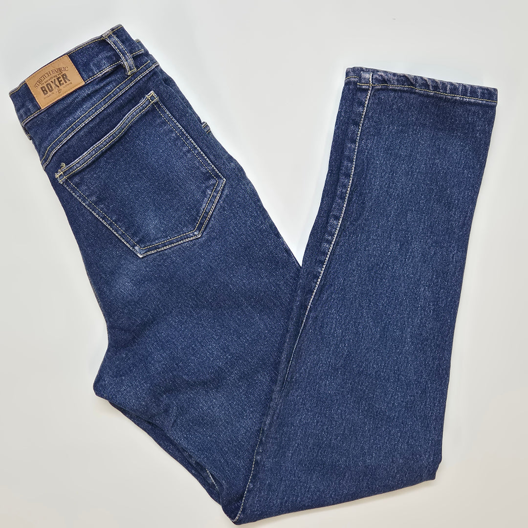 Klassiska mörkblå jeans i mycket gott skick