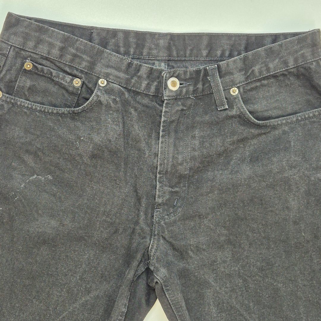 MG jeansshorts med avslitna kanter i storlek 34x36