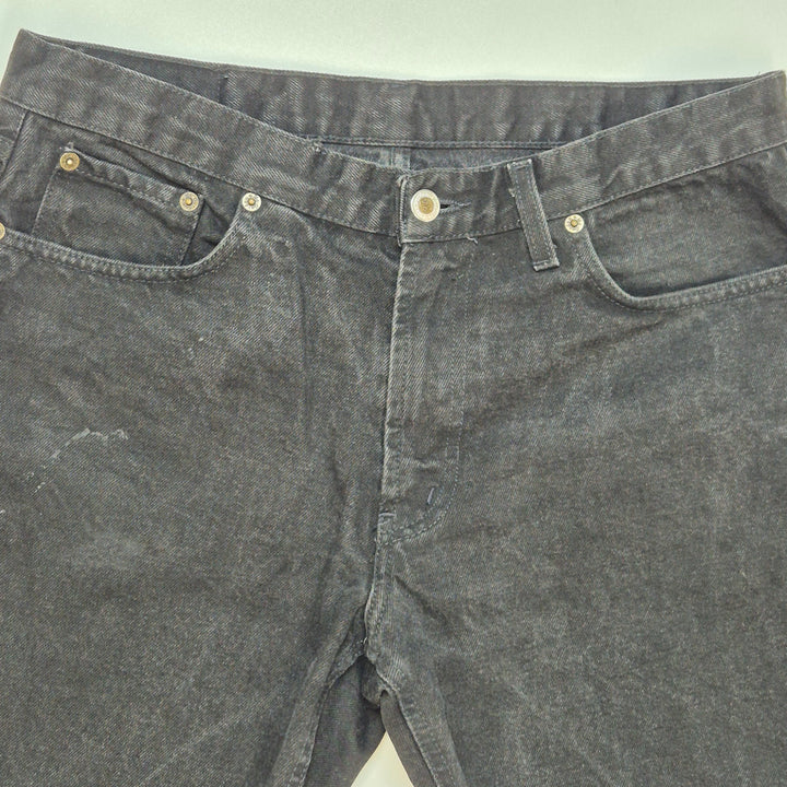 MG jeansshorts med avslitna kanter i storlek 34x36