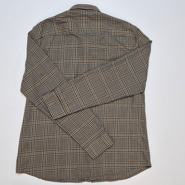 Klassisk Rutig Herrskjorta Regular Fit L