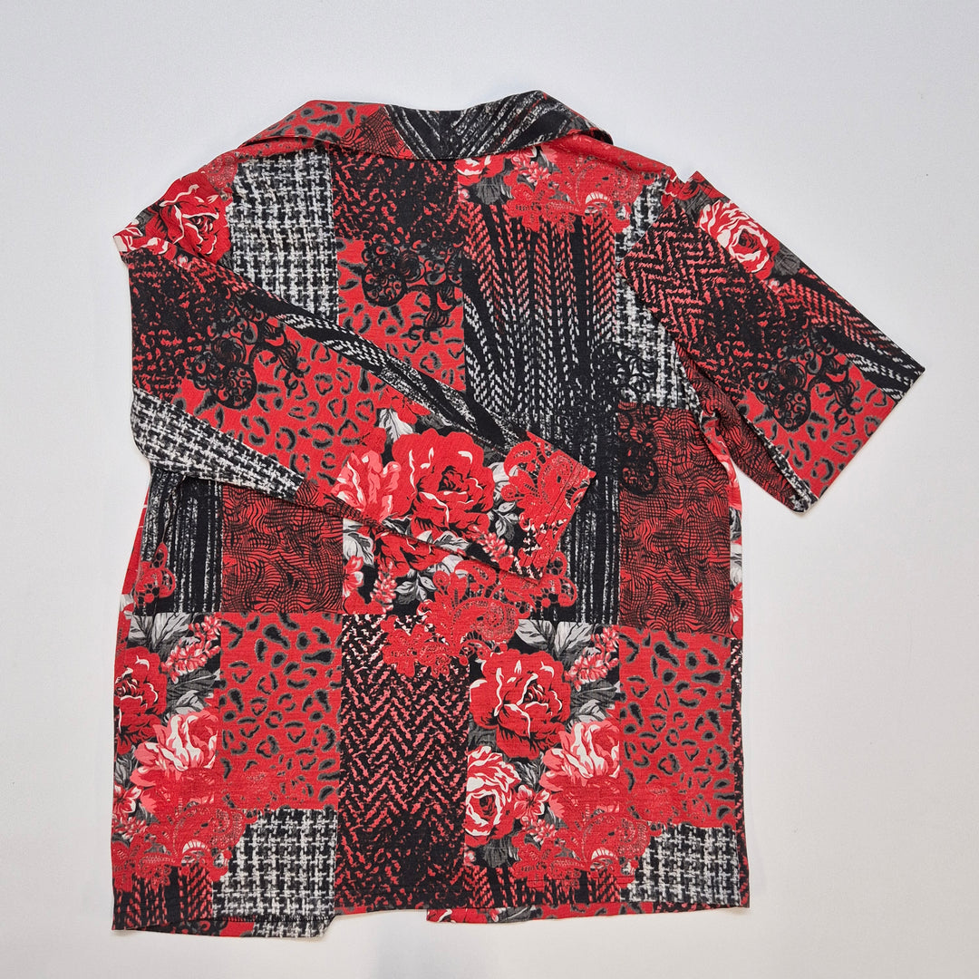 Gerry Weber färgstark retro-modern jacka storlek 44