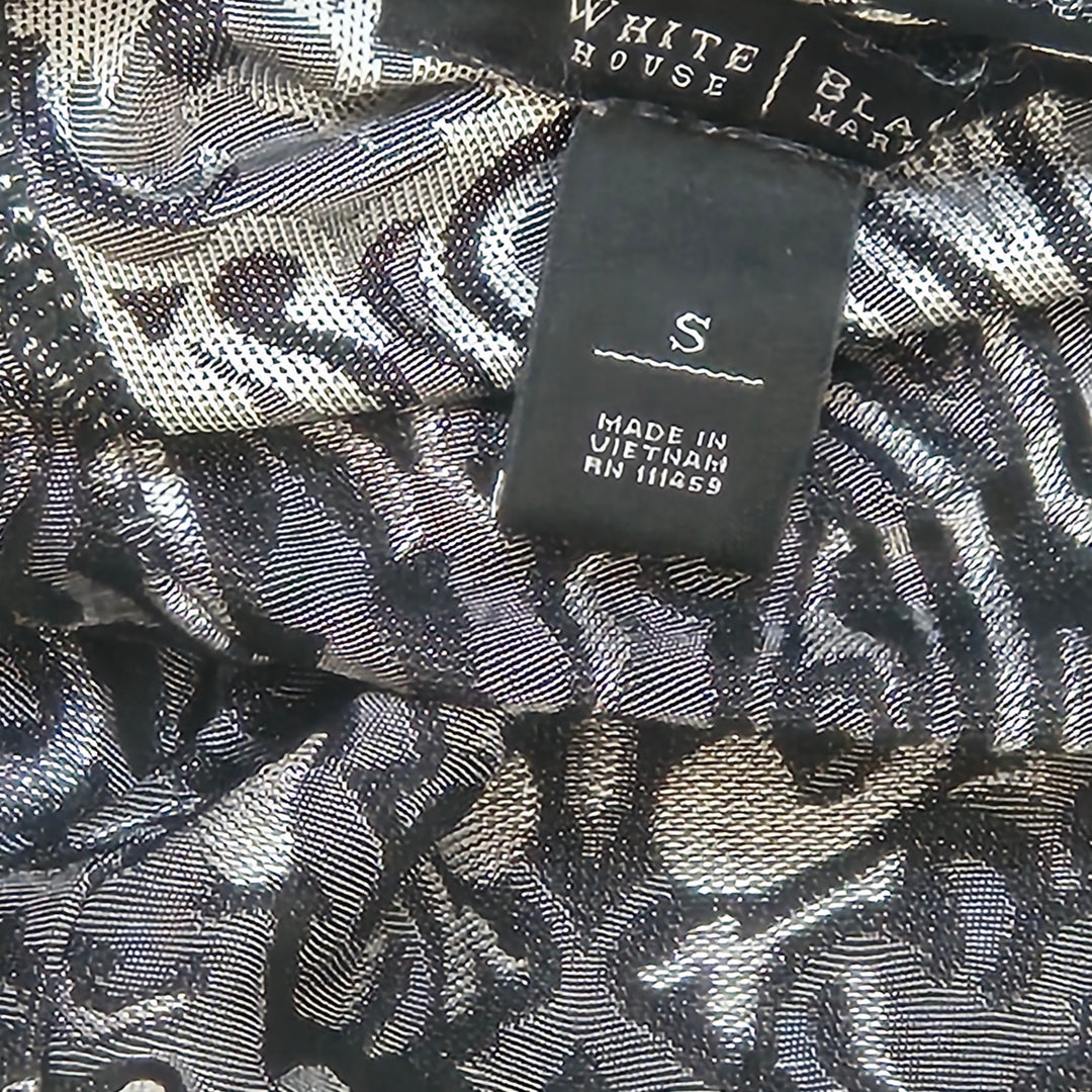 Elegant mönstrad damtopp White House Black Market