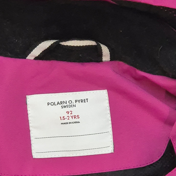 Färgglad vinterjacka Polarn O. Pyret barn