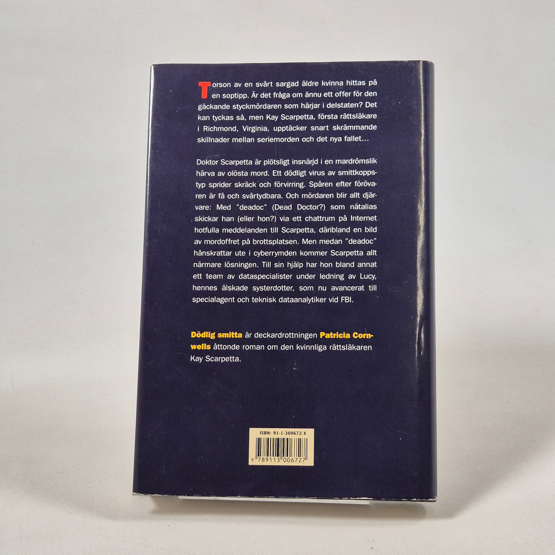 Patricia Cornwells thriller Dödlig smitta bok