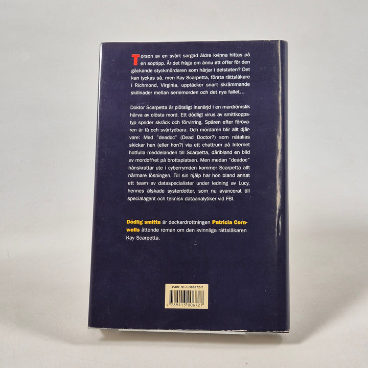 Patricia Cornwells thriller Dödlig smitta bok