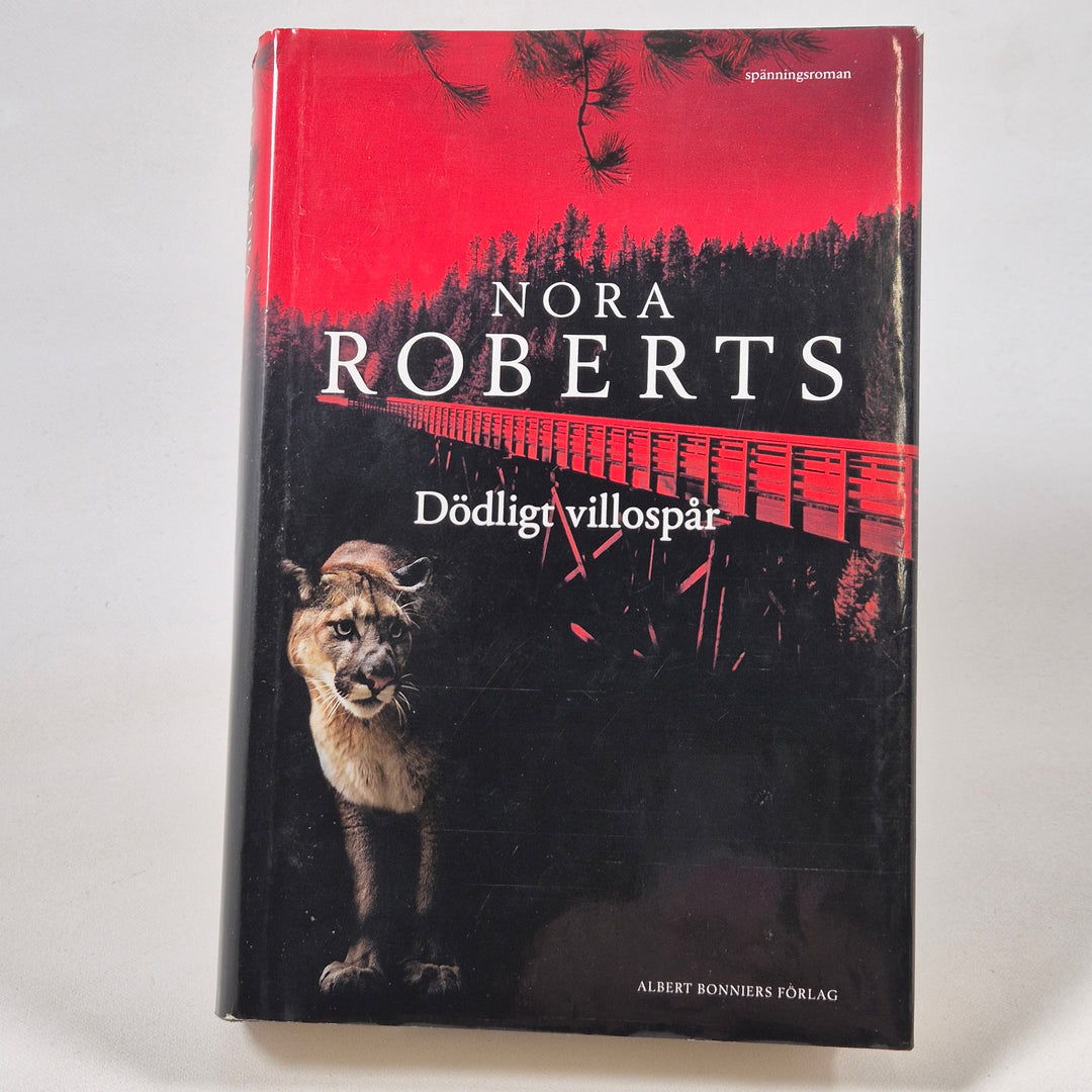 Nora Roberts thriller "Dödligt villospår" bok