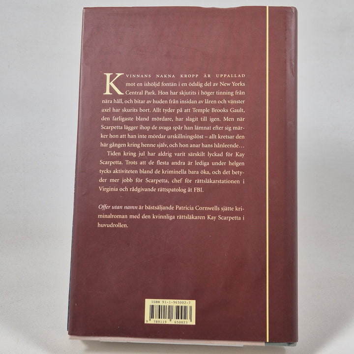 Patricia Cornwells Kriminalroman Offer utan Namn