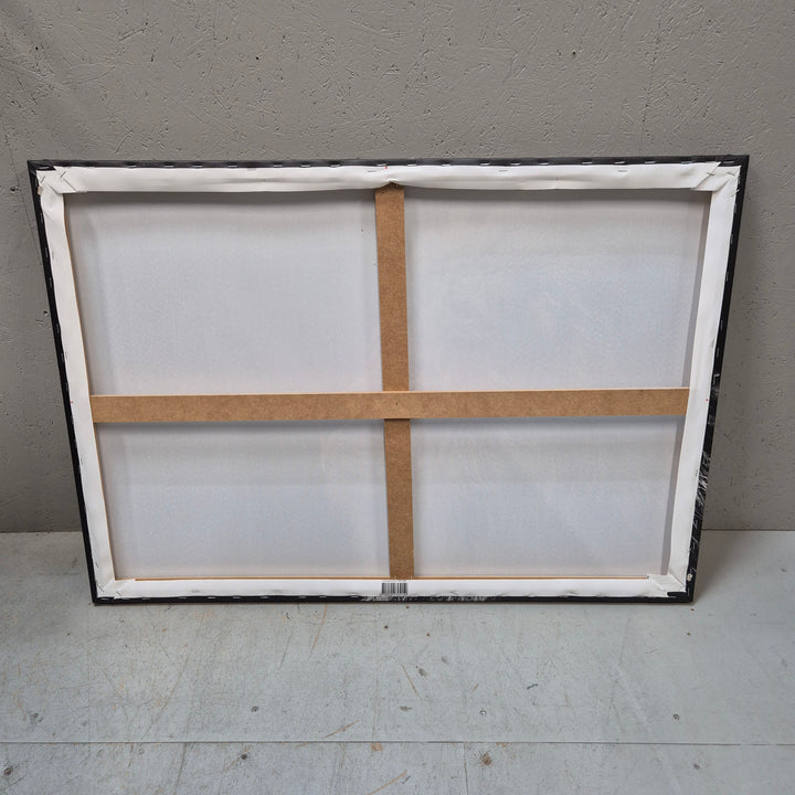 Svartvit Lejon Canvastavla 70x100 cm