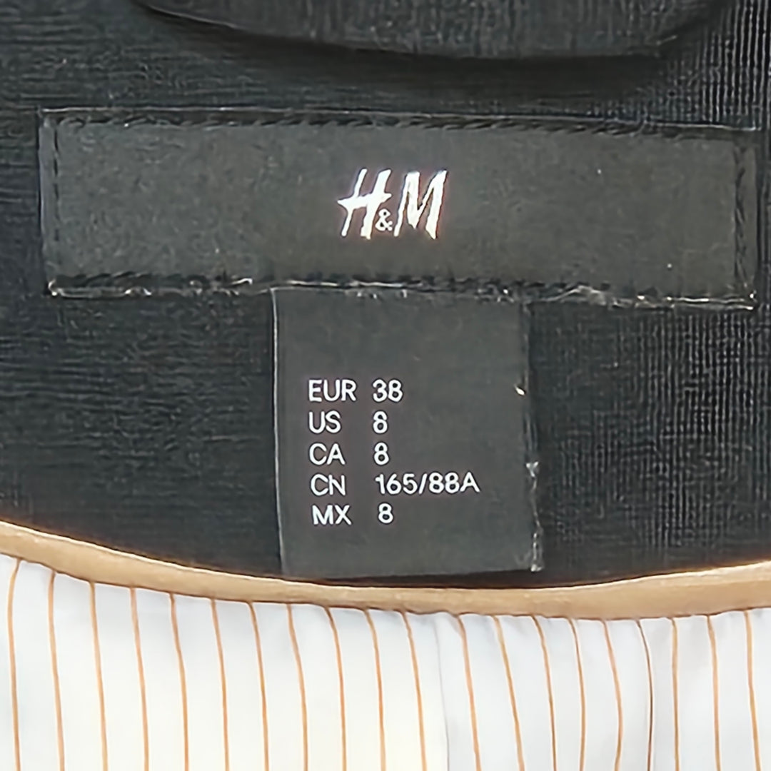 Elegant mörkgrå H&M kavaj i textil