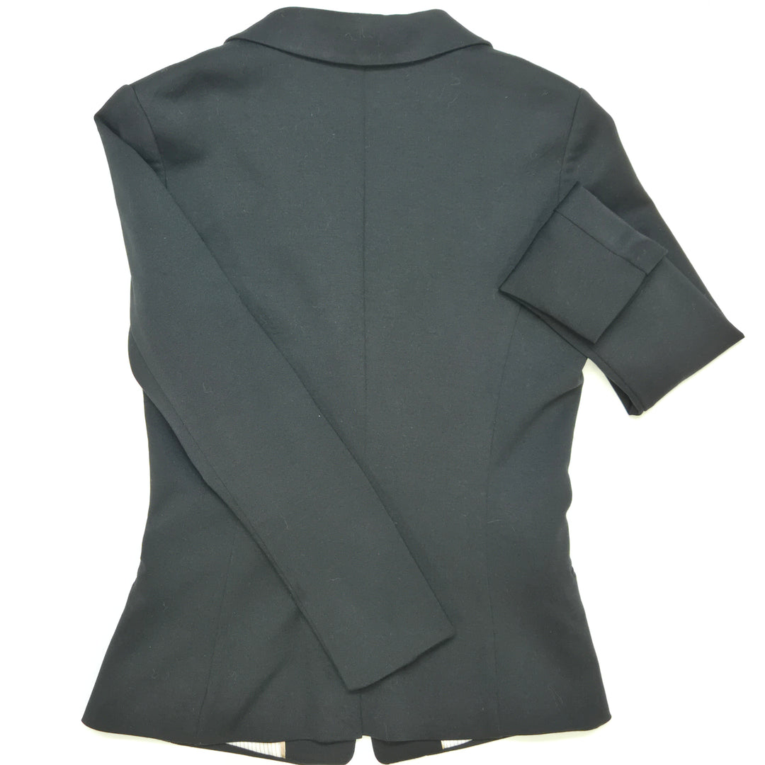 Elegant mörkgrå H&M kavaj i textil