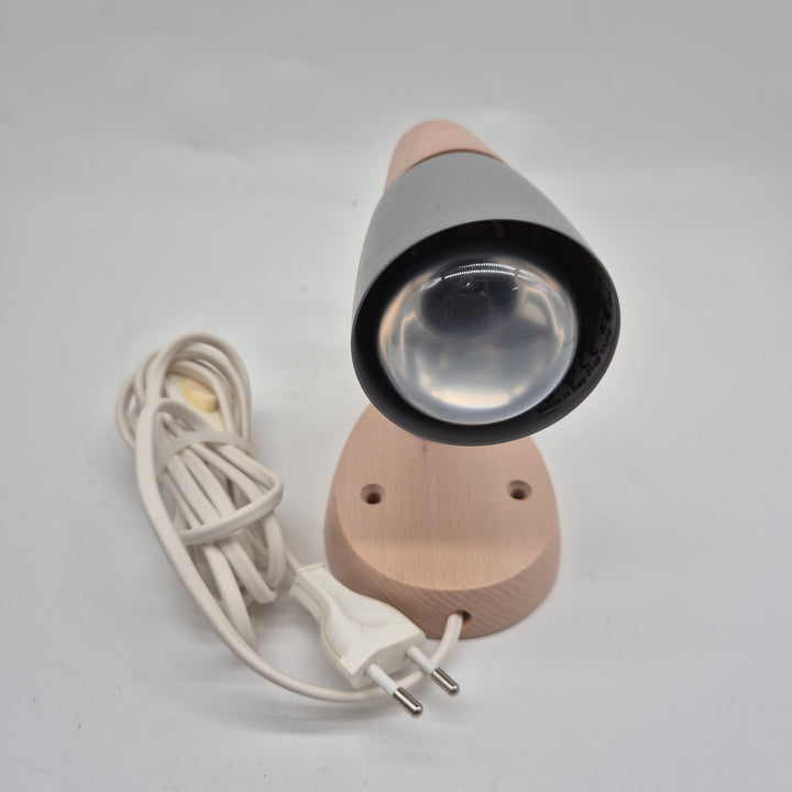 IKEA vägglampa i trä och metall – Made in Italy (V9509)