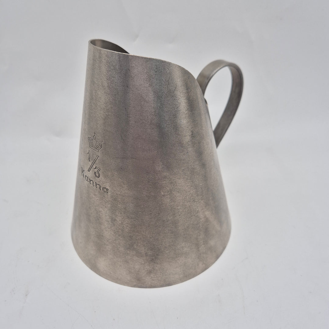 Elegant retro mässingskanna från Scandia Tenn